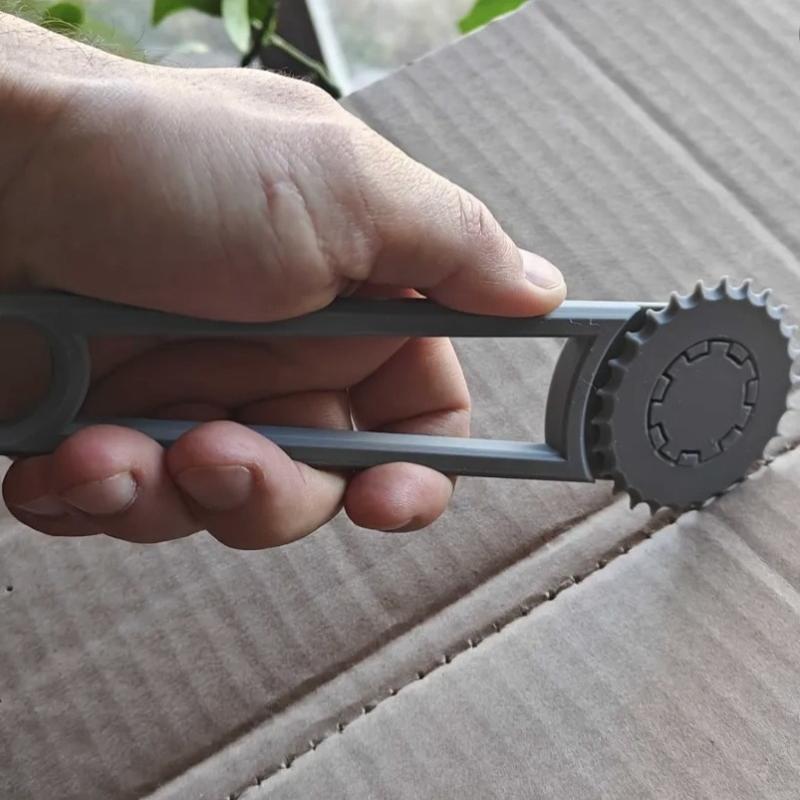 Art Craft Tools - 頑丈な段ボール穴あけパンチ、滑り止めハンドル付き、家庭用DIY包装、アートクラフトプロジェクト用ペーパーパンチツール