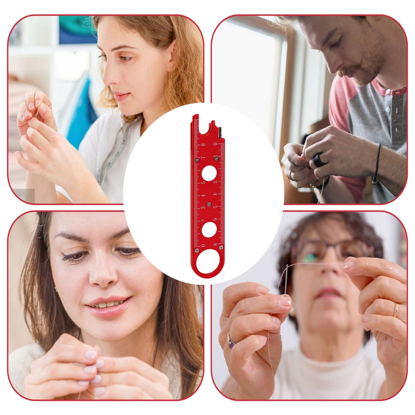 Art Craft Tools - ミシン針糸通し器 安全な糸通しガジェット 針糸通しツール おばあちゃん、お母さん、初心者、アートクラフト愛好家向け