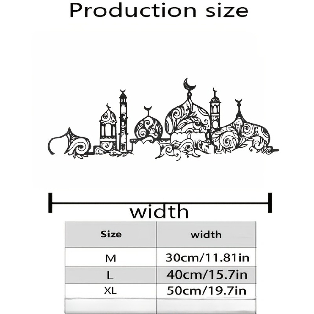 CIFBUY 鉄製ウォールアート イスラムモスク 花柄 メタ - Art & Craft Zone のレビューと価格