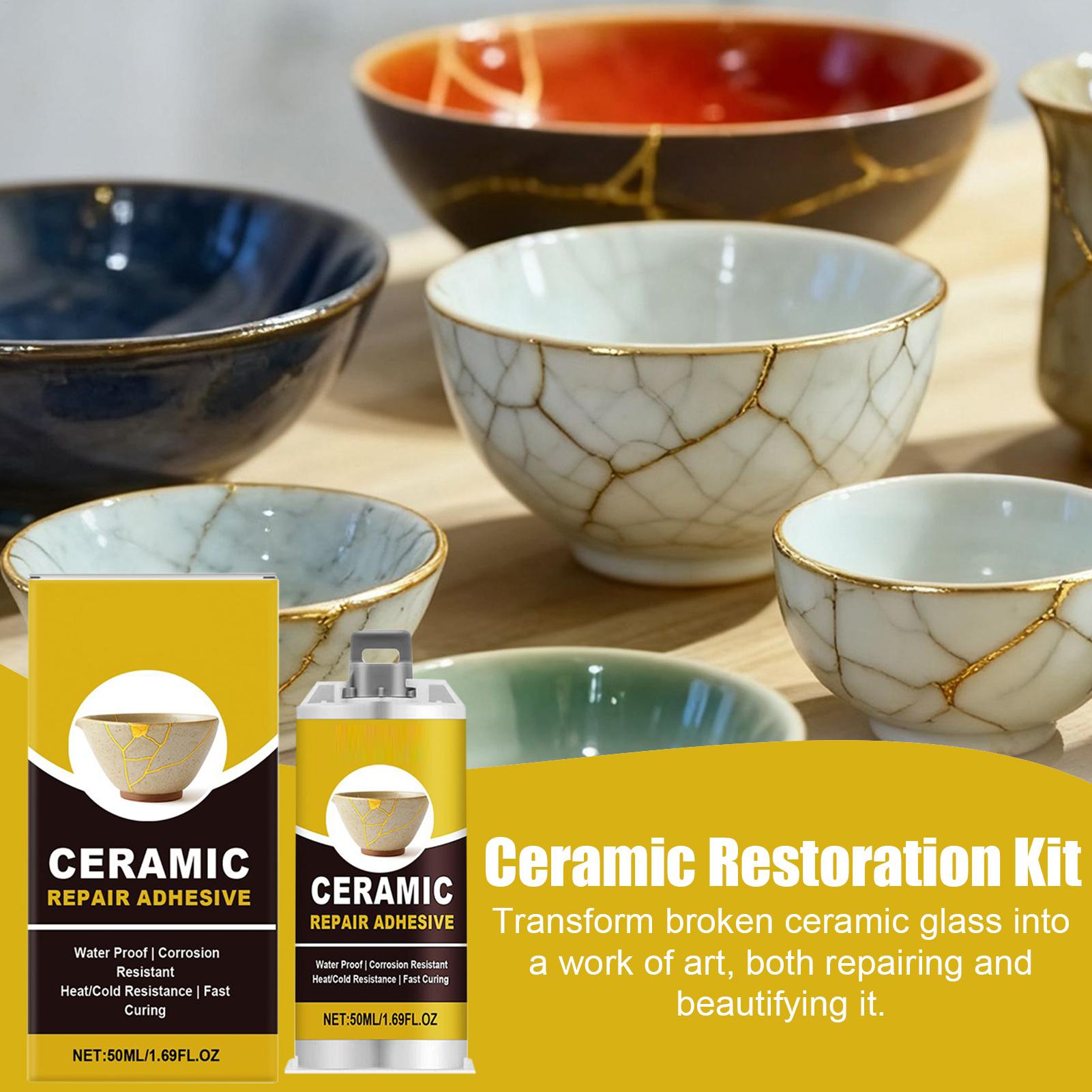 セラミックガラス彫刻修復用ゴールドグルー ゴールド接着剤 食 - Art Craft Glue のレビューと価格