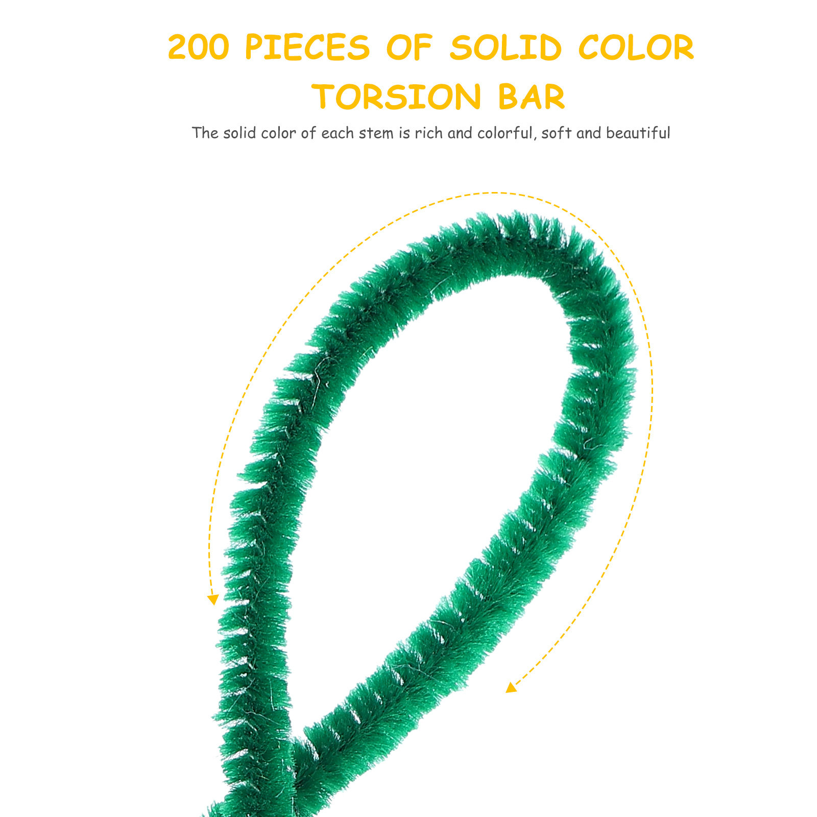 200個入り、カラフルなシュニール糸（柔軟性のあるパイプクリ - Art Craft For Kids のレビューと価格