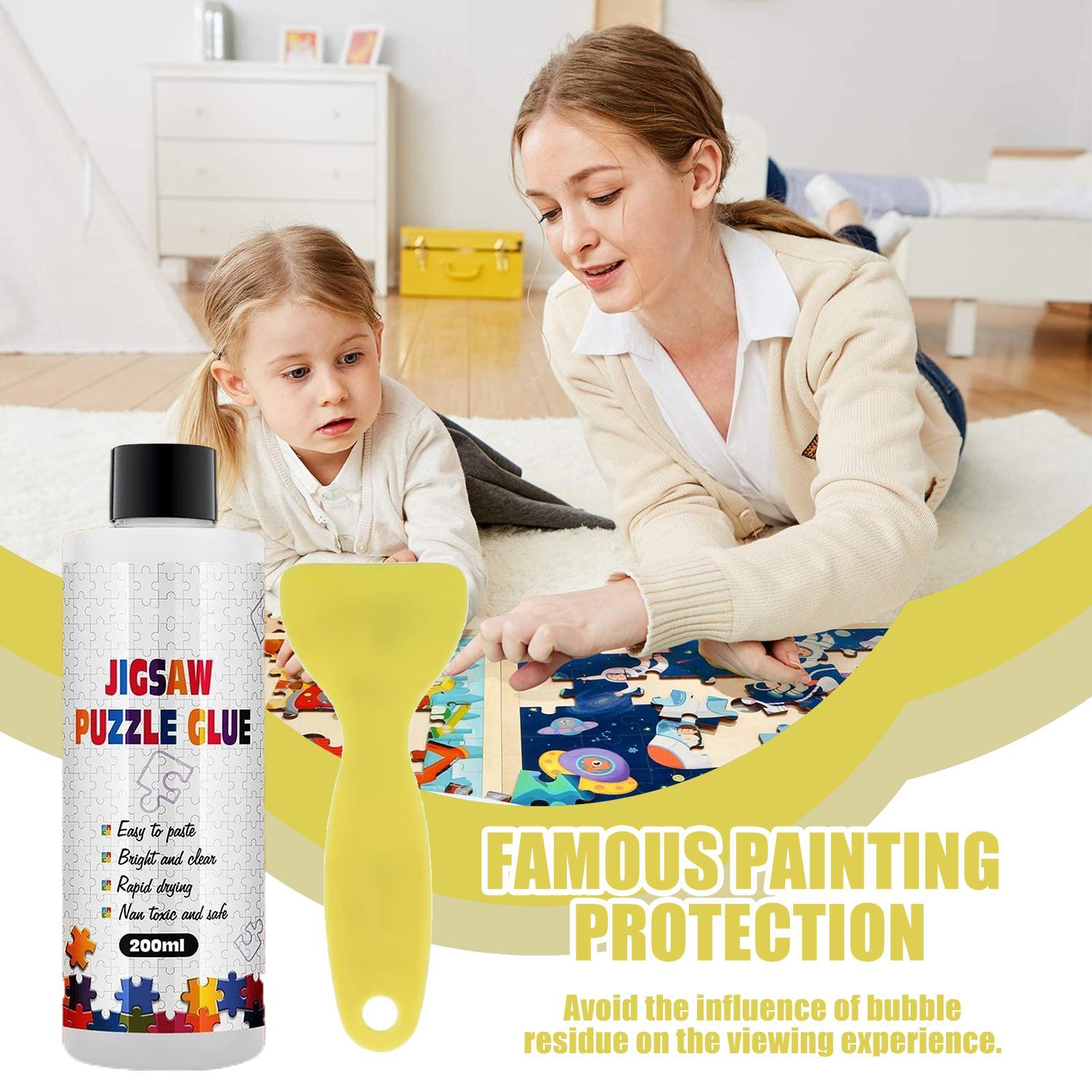 パズル接着剤 特殊透明接着剤 絵画用 速乾性クリアシーラー  - Art Craft Glue のレビューと価格