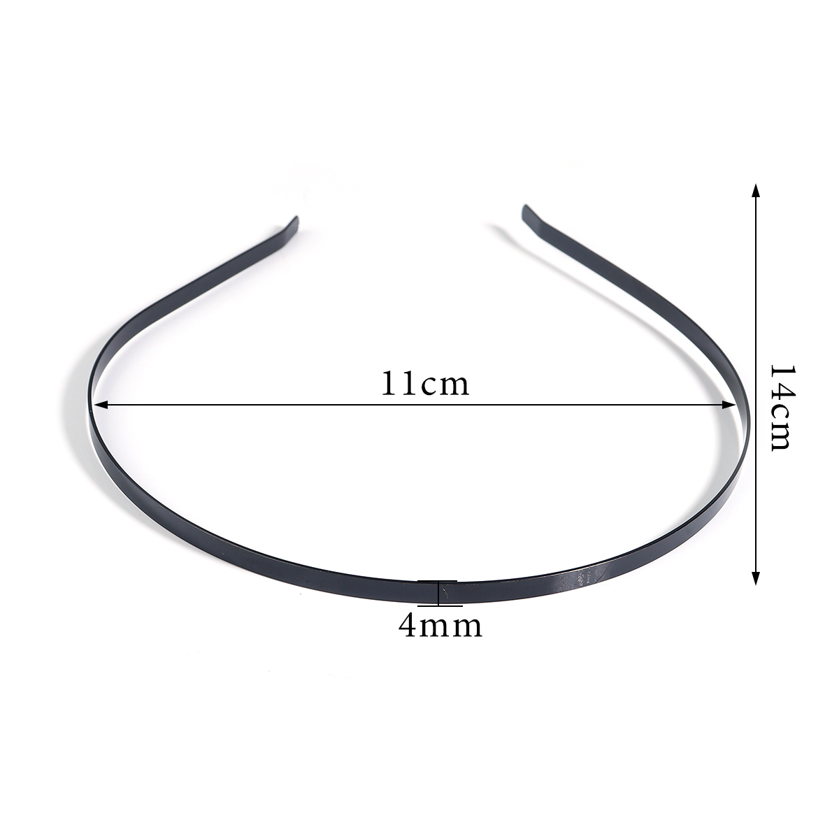 10個入り 11x14cm メタル製無地ヘッドバンド シンプ - Art And Craft Hair のレビューと価格