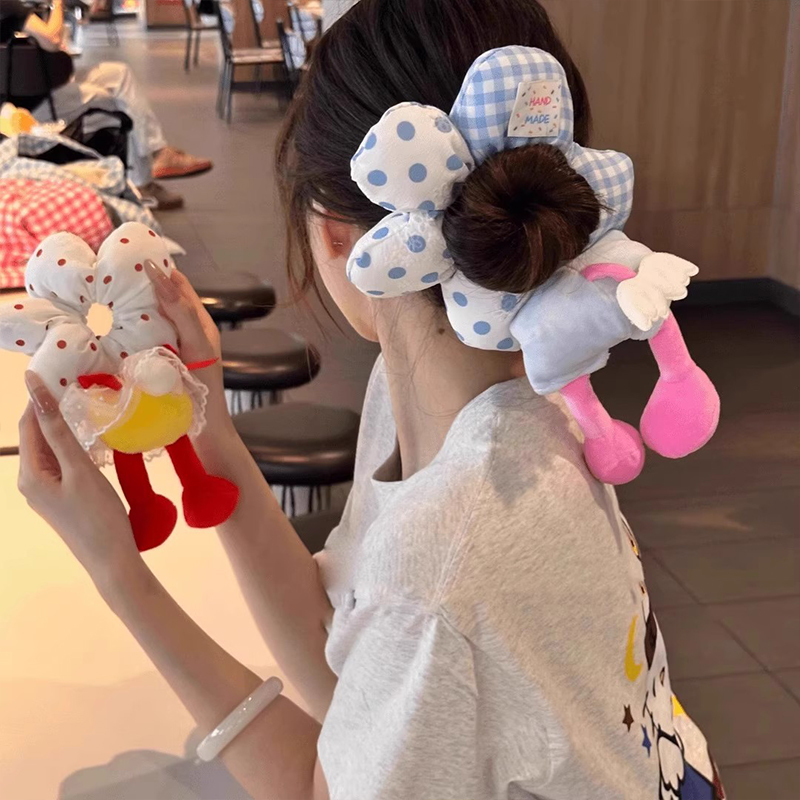 漫画風アニマル柄大型フラワーサクラッチ、女性・女の子向けスイ - Art And Craft Hair のレビューと価格