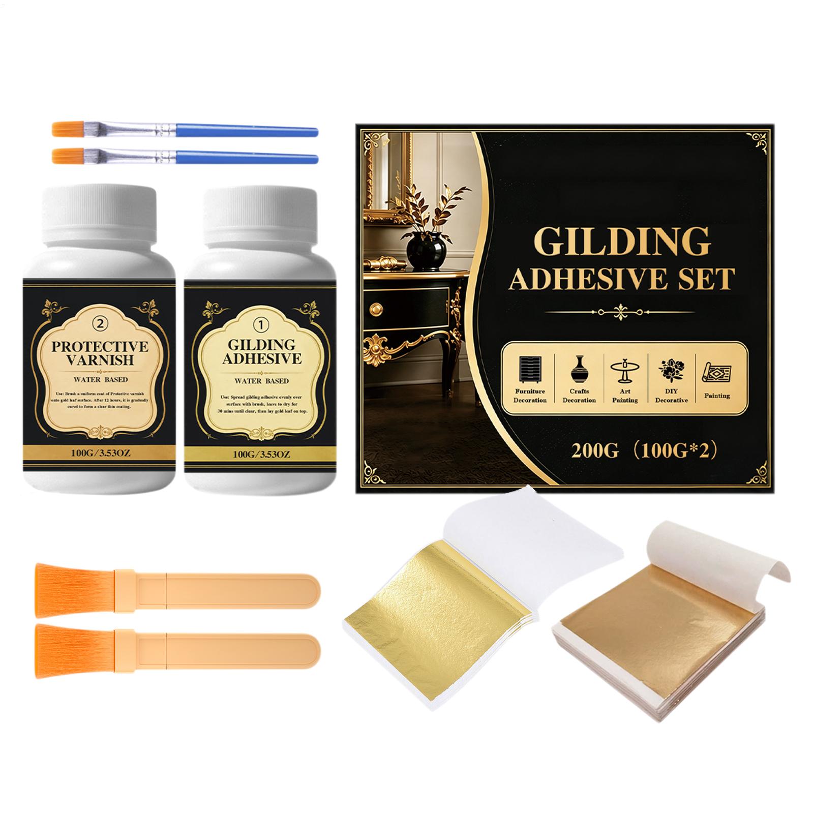 水性金箔接着剤 長持ち DIY 金箔工芸用接着剤 家庭用家具 - Art Craft Glue のレビューと価格