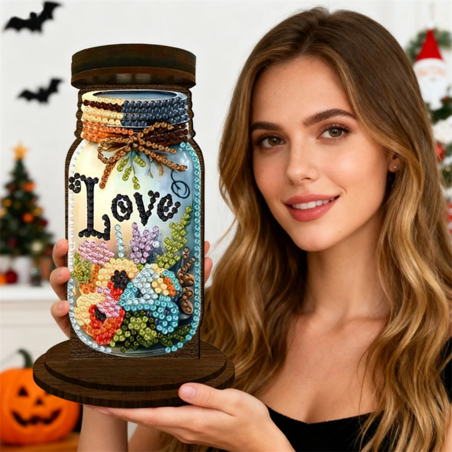 ハロウィーンのプレゼントに最適な、愛らしいキャンドルホルダー - Art Craft Painting のレビューと価格