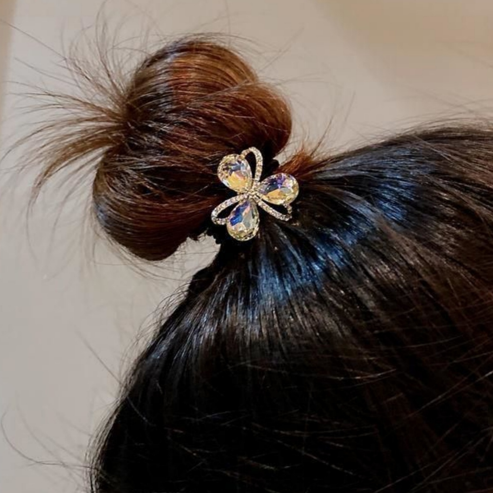 1PC 新フラッシュダイヤモンドフラワーヘッドバンドファッシ - Art And Craft Hair のレビューと価格