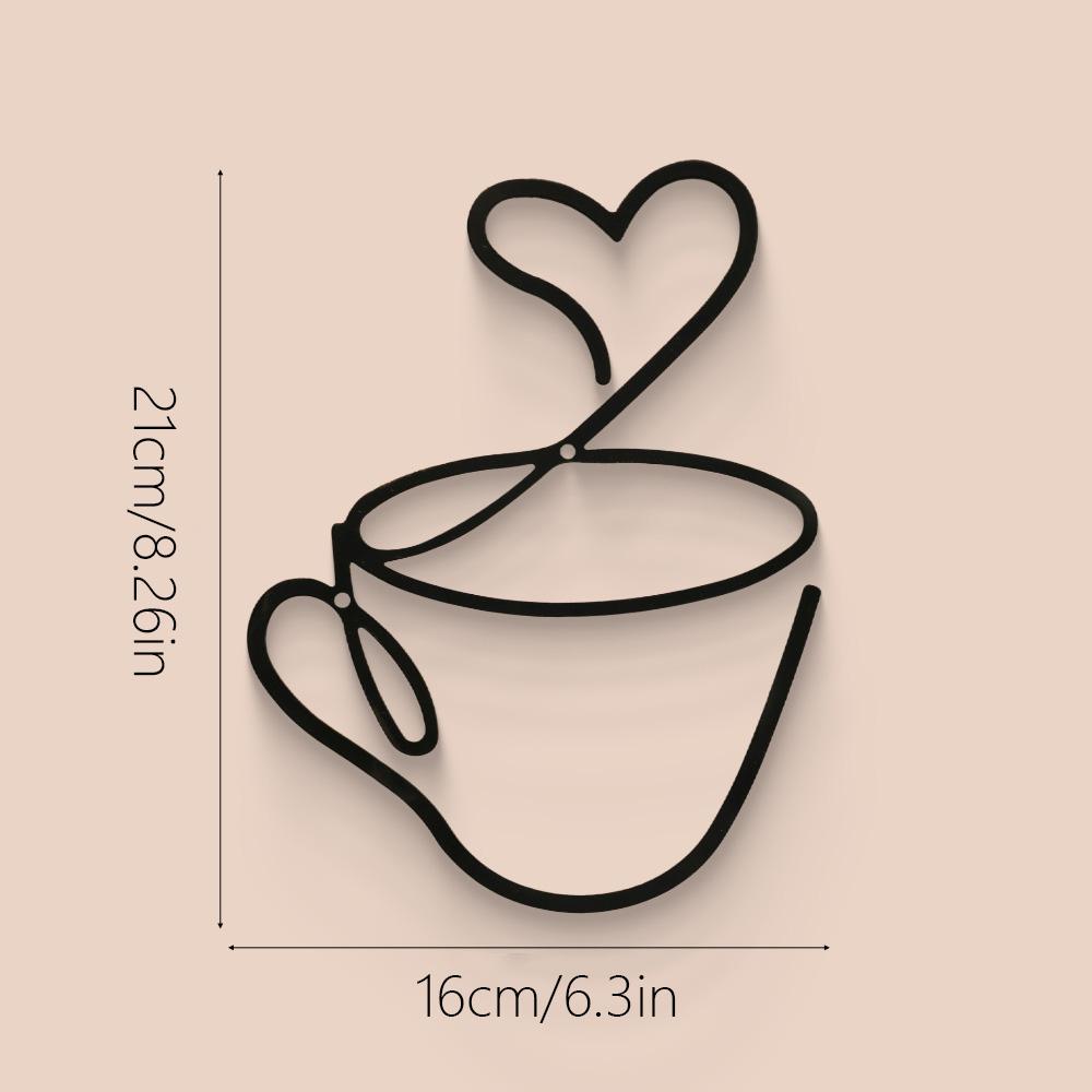 3ピースクリエイティブコーヒーウォールハンギングセット、カフ - Art Craft Cafe のレビューと価格