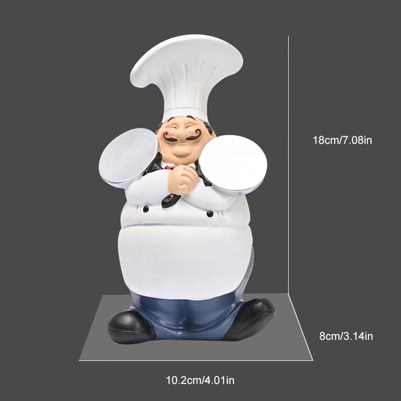 シェフの樹脂製フィギュア、卓上置物、装飾品、キッチン、カフェ - Art Craft Cafe のレビューと価格